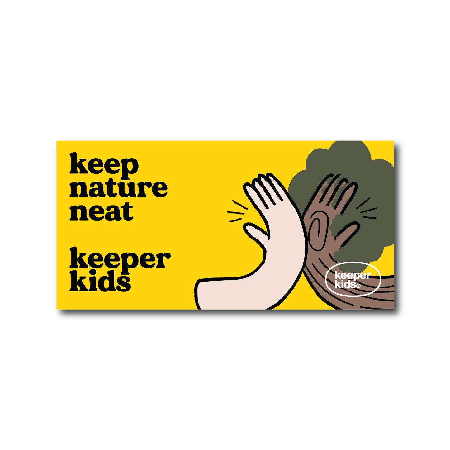 Keep Neat Bumper Sticker